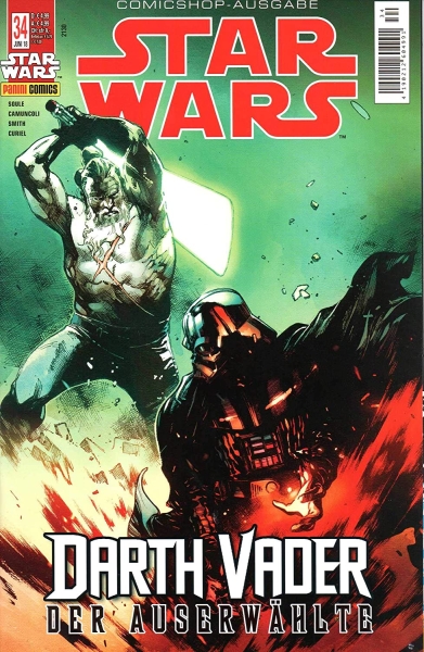 Star Wars Comic (2nd run) Comicshop-Ausgaben 34 - 36: DARTH VADER - der Auserwählte (komplette Story) von Panini